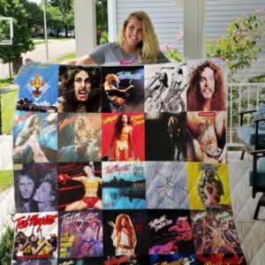 Ted Nugent Syle 3 Quilt Blanket  Quilt